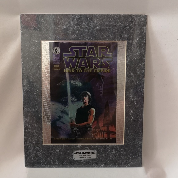 Star Wars "Heir to the Empire" Zanart ChromArt Collectible in Sealed Matt w/ CoA - Picture 1 of 5